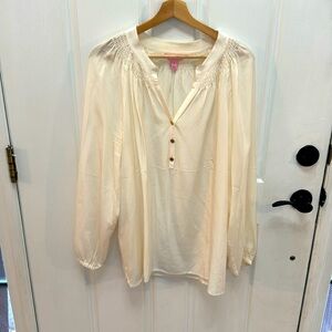 Lilly Pulitzer silk blouse